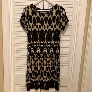 Calvin Klein Printed Midi Dress
